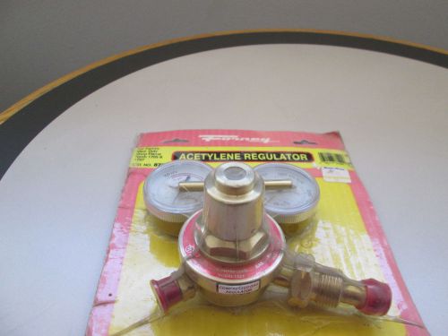 Forney 87091 Acetylene Regulator Medium Duty Brass for shop flame   New