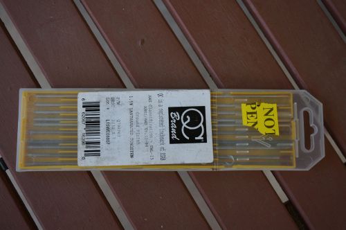 QC ESAB Tungsten Electrodes 3/32&#034; x 7&#034; Ground Finish 1.5%