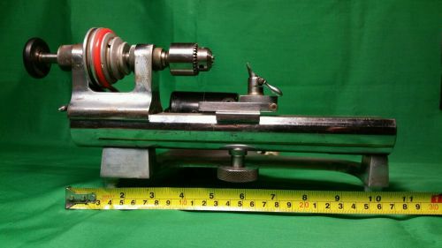 Vintage Watchmaker Mini lathe by Perton