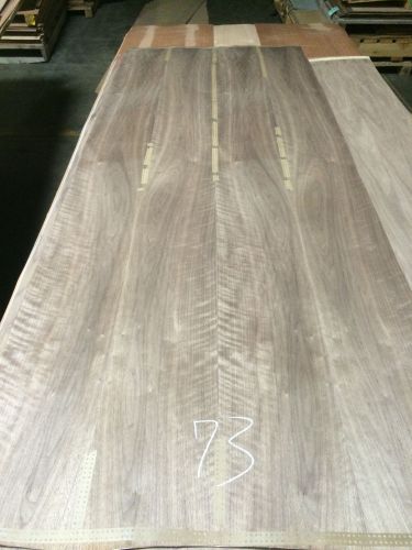 Wood Veneer Walnut 37x99 1pcs total 10Mil Paper Backed  &#034;EXOTIC&#034; RKO 73