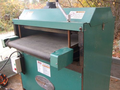 grizzley 24&#034; double drum surface sander