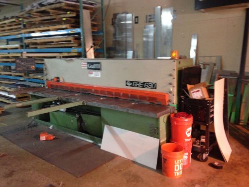 1/4&#034; X 10&#039; Guifil Model PE 1530  Hydraulic Shear