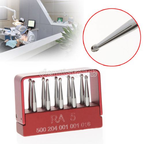 1 box New Dental Tungsten Steel SBT burs RA-5 10pcs/box for low speed handpiece