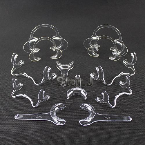 12pcs Dental Clinic Intraoral Cheek Lip Mouth Retractor Opener NEW Dentist