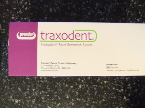 Traxodent Hemodent Paste Starter Pack