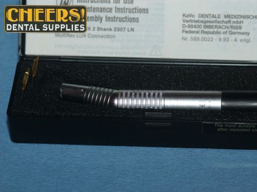 KAVO 2307LN  INTRAFLEX HANDPIECE,GREAT CONDITION,F/O NEAR 100%,BUILT IN MOTOR