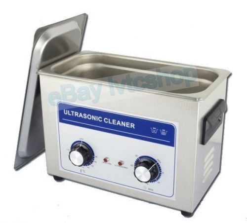 4.5L Ultrasonic Cleaner w/ Timer Heater Free Basket New 1 Year Warranty