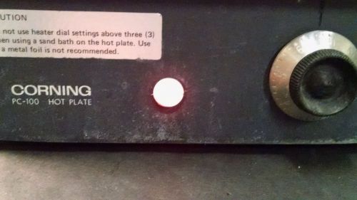 CORNING PC-100 LAB HOT PLATE, ID#10131