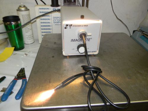 Stocker yale imagelite fiber optic illuminator model 20 110v with fiber optic for sale