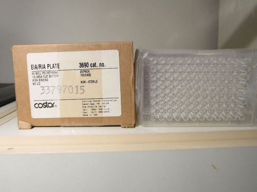 Corning costar 3690 eia/ria half area 96 well no lid, clear high binding for sale