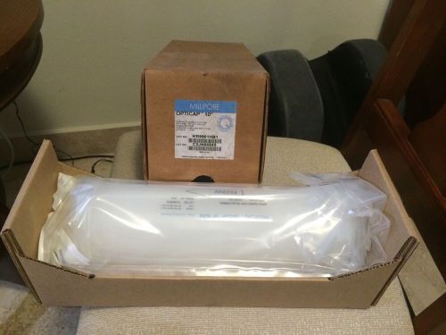 Millipore Opticap 10&#034; Capsule Disposable Cartridge Cat #KVVL01TC1 Pore 0.1