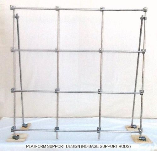 ROTOCON LAB FRAME, NTZ33, 1/2&#034; TUBULAR 304 S/S RODS