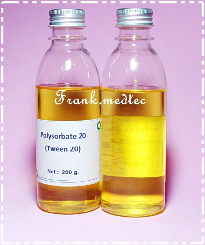 Polysorbate 20 / tween 20  natural surfactant  emulsifier  200 g. for sale
