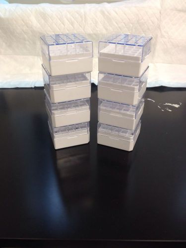 NEW NALGE NUNC 5025-0505 CRYOBOX 1.2/2.0 ML 5X5 ARRAY PACK OF 8