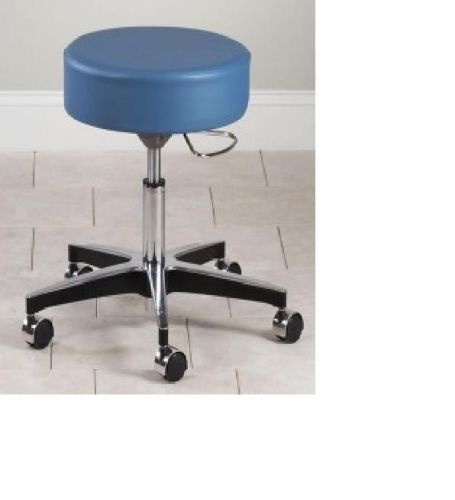 Clinton 2156 Pneumatic Stool Slate Blue New  In Box