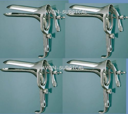 SET OF 12 PREMIUM GRADE GRAVES Vaginal Speculum Gynecology Instruments 2+8+2-