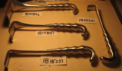 RISCHARDSON/KELLY RETRACTOR GRIP HANDLE SET OF 4:1815231,1815251,1815876,1815851