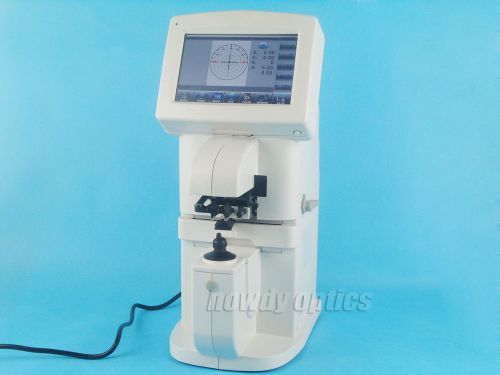 2000 New 7&#039;&#039; Big Smart Touch Screen Auto Lensmeter Lensometer PD UV + Printer