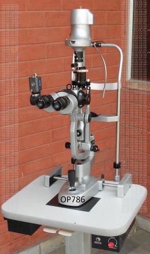 Slit lamp like / haag streit / slit lamp / 3 step model with camera iop op101 for sale