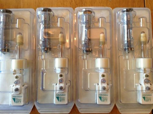 Lot of 4 10mm auto suture btt blunt tip trocar &amp; syringe oms-t10bt for sale