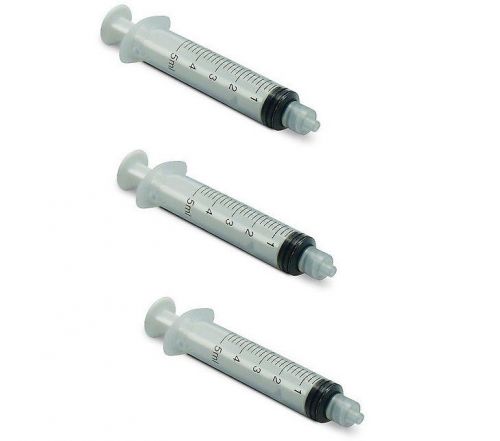 3 Packs 5 ml Sealed High Quality Dispoal Syringes US  Shipping