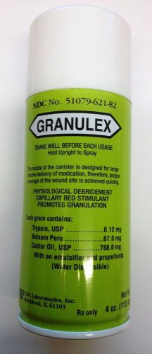 Granulex spray (4oz)  trypsin / balsam  wound care, promotes tissue growth for sale