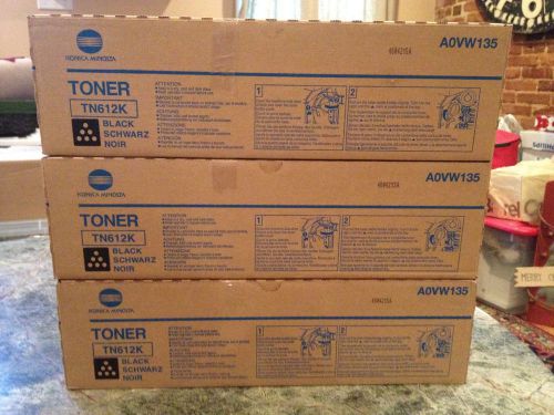 BRAND NEW KONICA MINOLTA TONER BLACK TN612K AOVW135