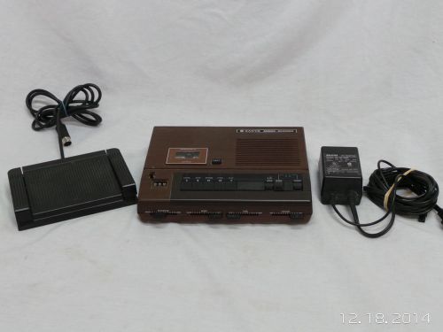 Sanyo TRC-4141 Microcassette Transcribing Machine Tested