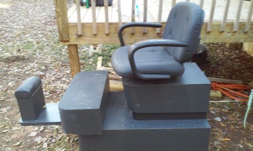 kaemark black swivel pediacure saloon chair