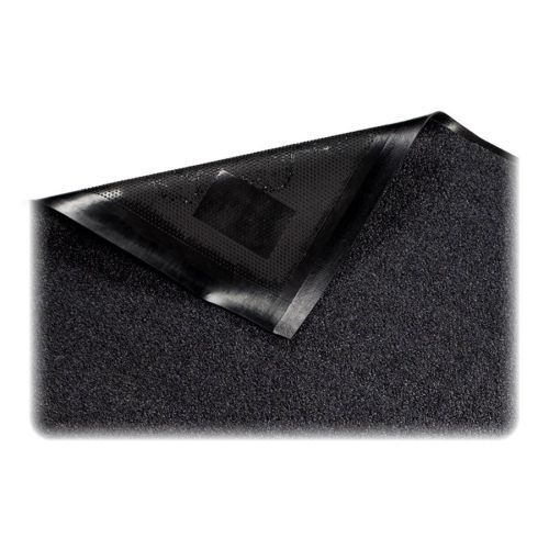 Genuine Joe 59464 4-Ft. X 6-Ft. Indoor Mat, Black