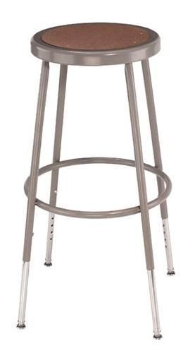 Science Lab Adjustable Stool w Hardboard Seat [ID 227]