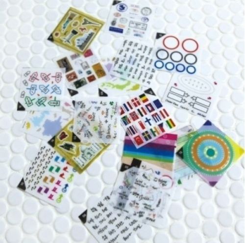 Diary Decoration Sticker Traveller&#039;s Transparent Stickers_20sheets