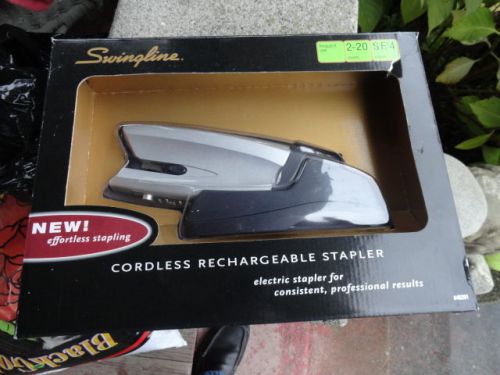 Swingline Cordless Rechargeable Stapler 48201