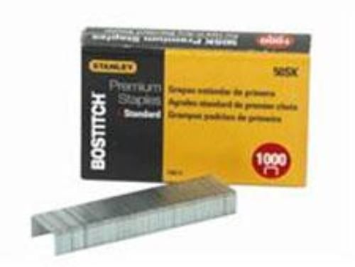 Stanley Bostitch Staples Standard 1/4&#039;&#039; Leg Length 1000 Count