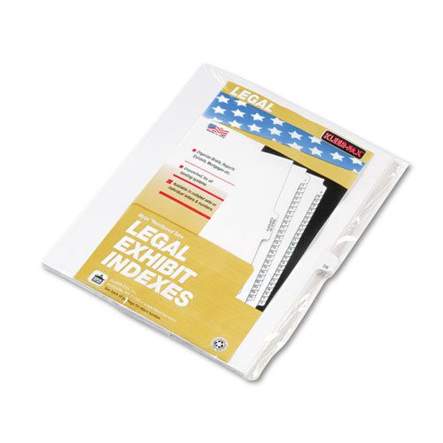 80000 Series Legal Index Dividers, Side Tab, Printed &#034;38&#034;, 25/Pack