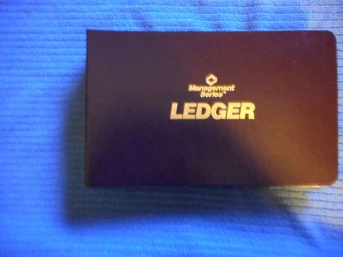 4-Ring Ledger Binder +100 Debit Credit Balance+A-Z Index Ledger Outfit NOS