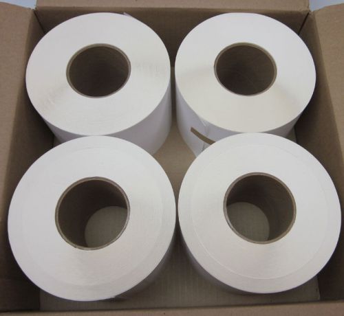 4 New Rolls POL-5X4-300-53988 5&#034; x 4&#034; Thermal Label 6K