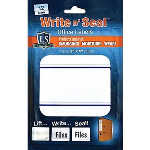 Write n&#039; Seal Office Labels, 2&#034; x 4&#034; (Lot of 10)