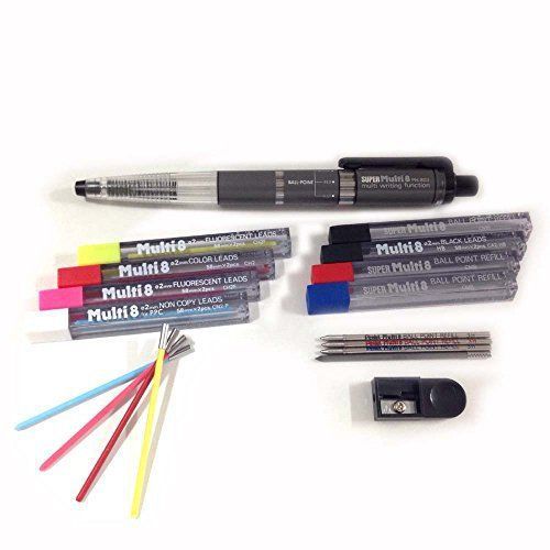 Pentel Super Multi 8 set PH803ST From Japan New F/S