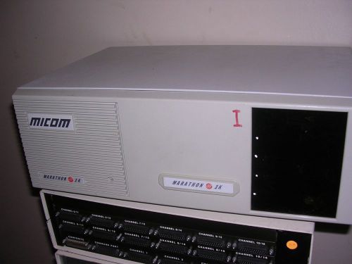 Micom Marathon 2K Plus Integration Multiplexer. Model 5002B/BABT-5 &amp; 5001B / D