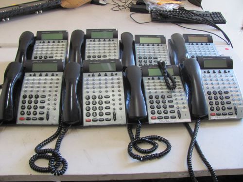 Lot of 8 NEC Dterm Series E DTP-32D-1 (BK) TEL Display Business Phone