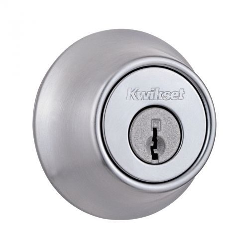 Kwikset 665 26D SMT Double Cylinder Deadbolt Satin Chrome Smartkey