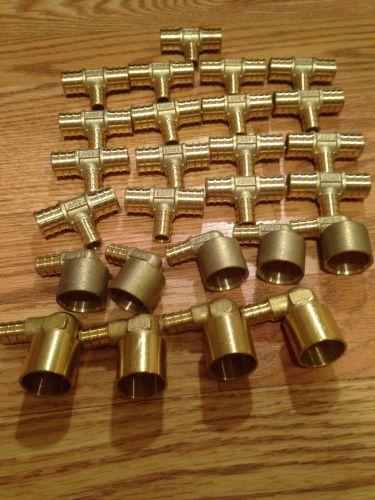 Pex Plumbing Fittings 1/2 &amp;3/4 Lot 26