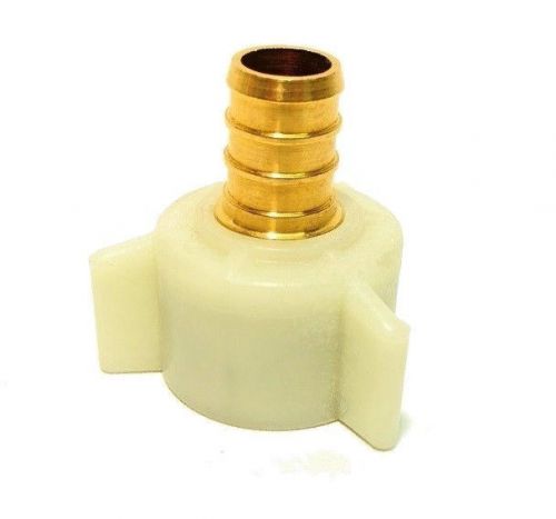 1/2&#034; PEX x 1/2&#034; Female NPT Threaded Swivel Adapter - Crimp Fitting