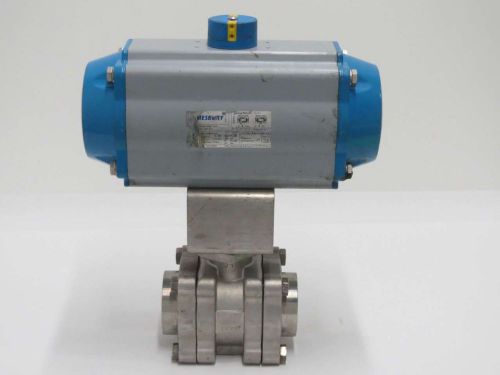 NELES JAMESBURY 4C3600XT2 2 IN STAINLESS SOCKET WELD BALL VALVE B445769