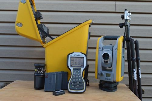 Trimble S6 3&#034; Robotic Total Station, Trimbal TSC3 w/Internet Radio, MT-100