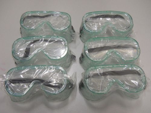 Six new safety goggles universal fit for sale