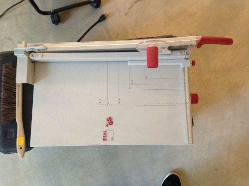 Ideal 1058 kutrimmer german 22&#034; paper cutter 3/8&#034; thickness for sale