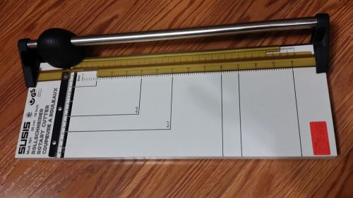 Susis model 191 rotary paper, photograph and stationery cutter/trimmer 14 inch for sale