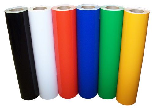 5rolls pack 24”x10ft Intermediate Sign Vinyl 5yr outdoor,43colors, cutter,decals